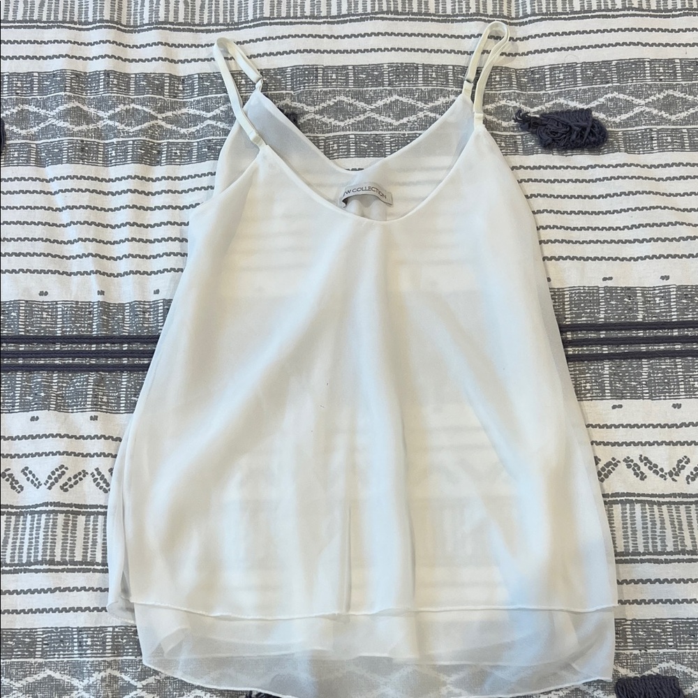 Chic White Camisole Top
